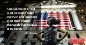 John F. Kennedy A nation that is afraid of truth afraid of its people