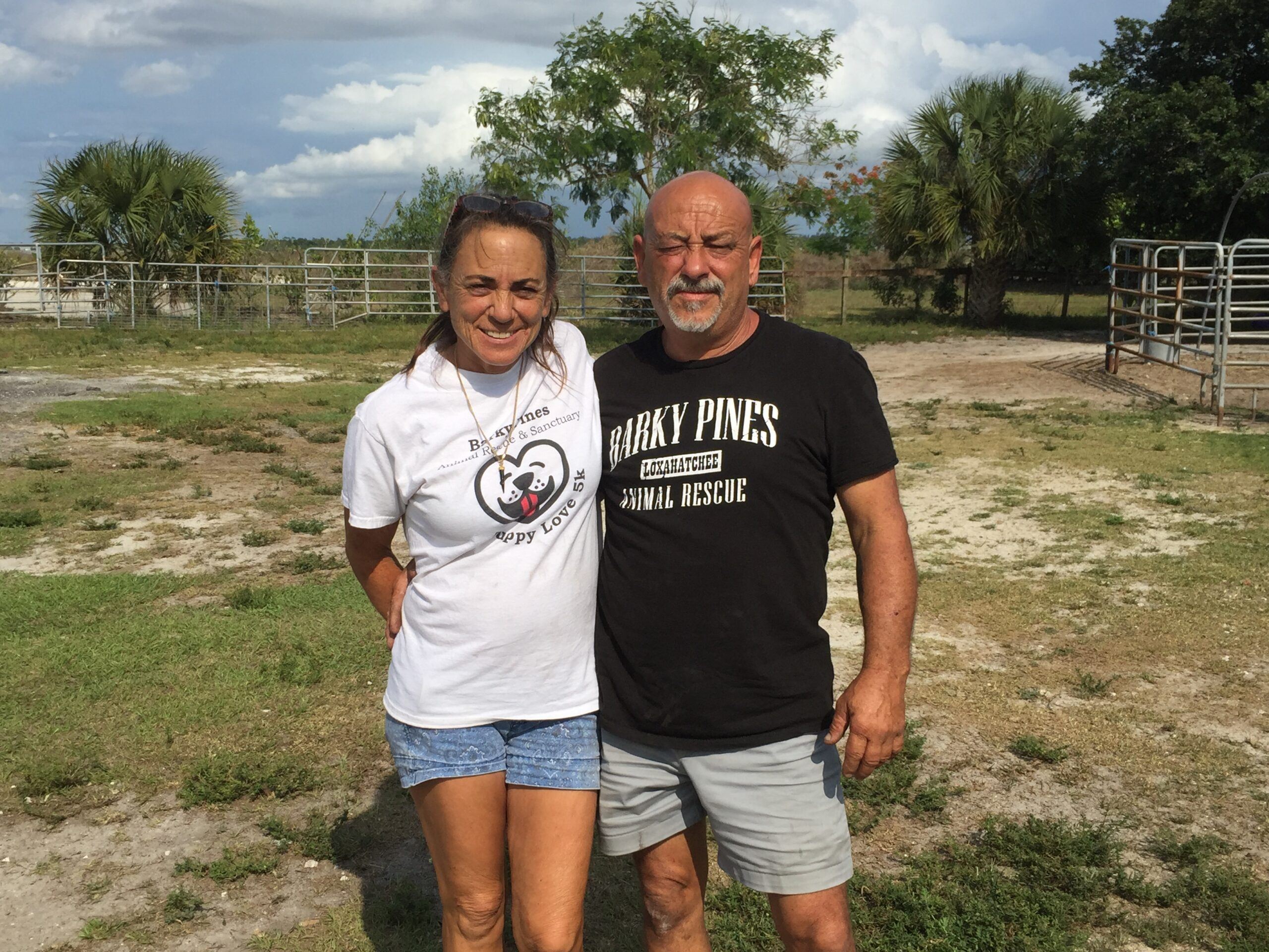 Barky Pines - Elizabeth and Steve