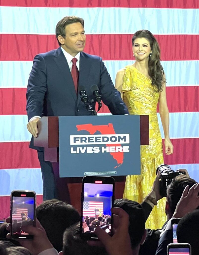 Governor Ron Desantis & Casey