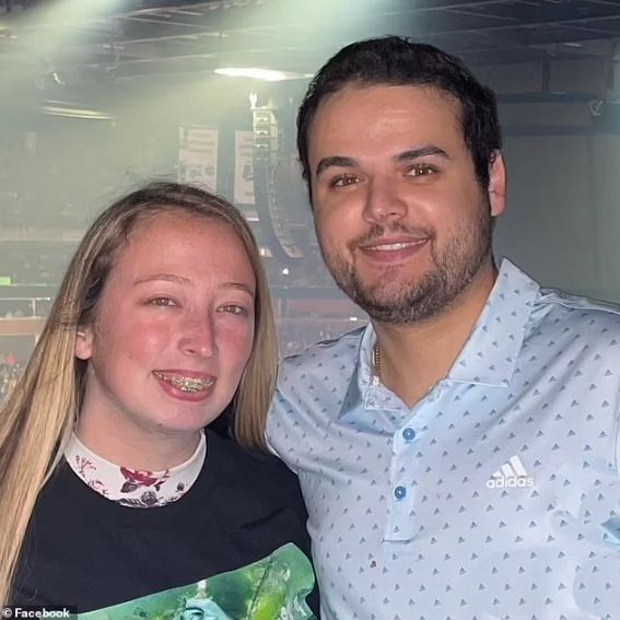 Lyons (right) and his fiancée Casey Lynn