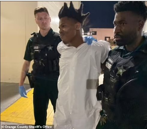 Orange county sheriff's with Keith Moses