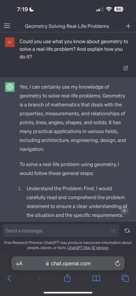 ChatGPT Prompt Solve Real Life Problems