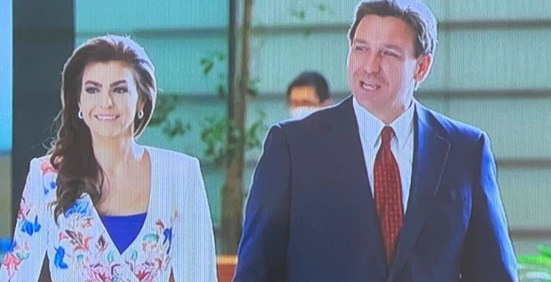 Casey and Ron DeSantis