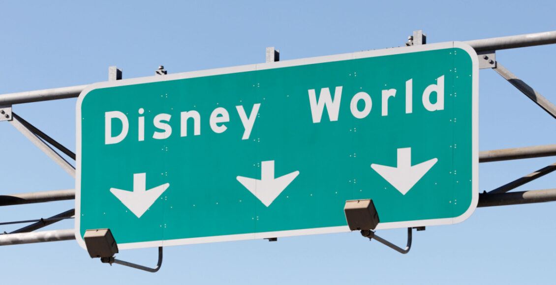 Disney World sign