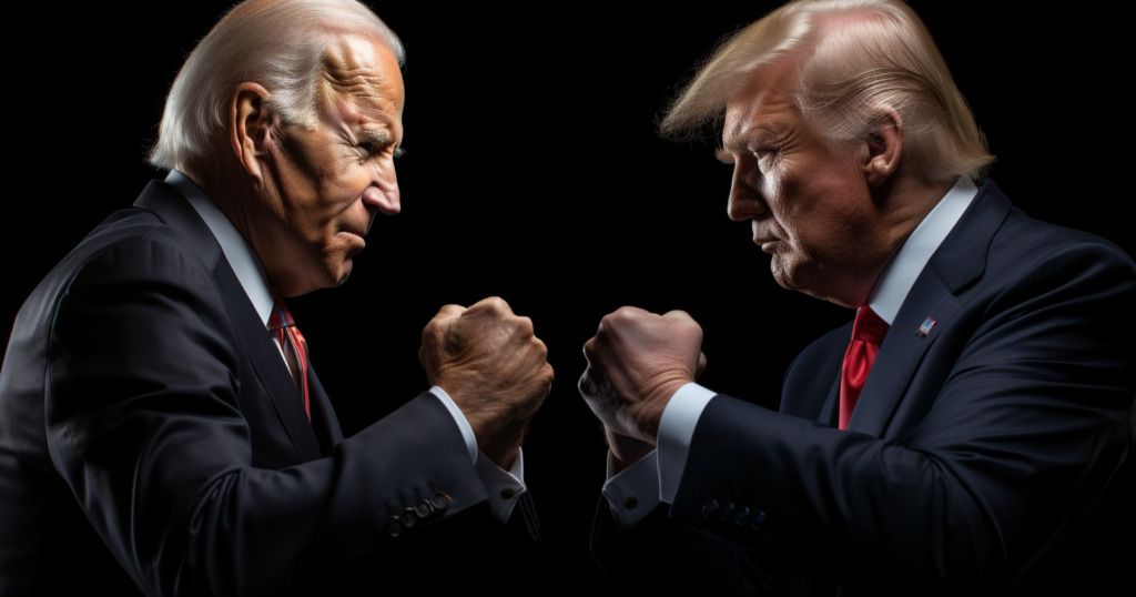 Biden Trump Bare Knuckle Fighting