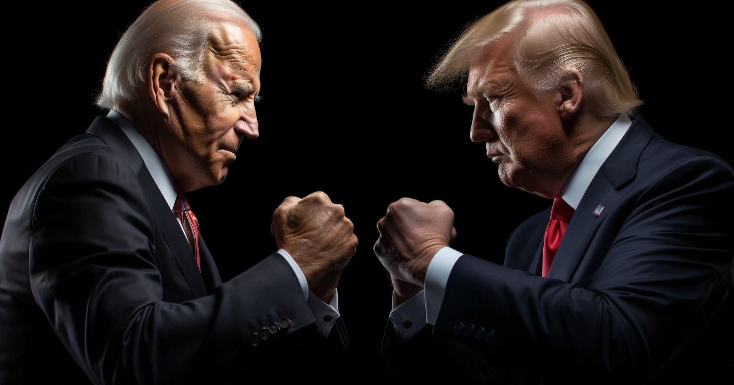 Biden Trump Bare Knuckle Fighting