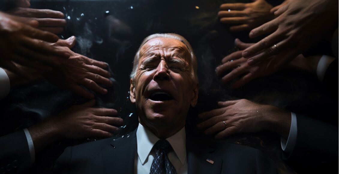 Biden hands