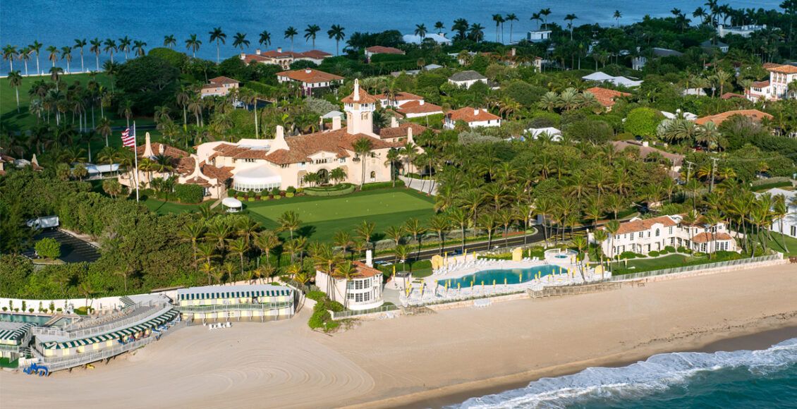 Palm Beach Luxury Real Estate - Aerial Mar-a-lago